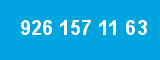 926 157 11 63 926 157 11 63